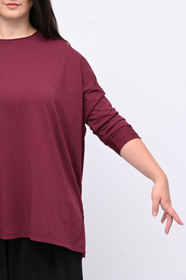 Maglia scatoletta spacchi - India