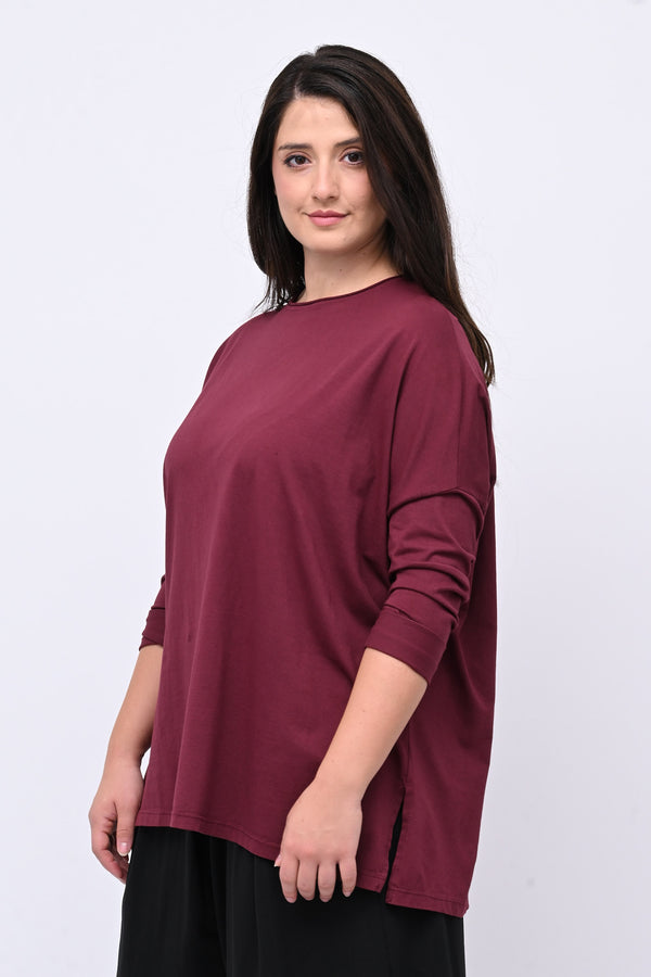 Maglia scatoletta spacchi - India