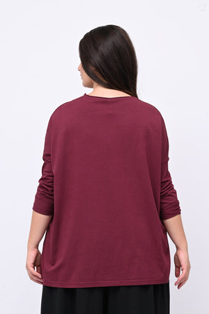 Maglia scatoletta spacchi - India