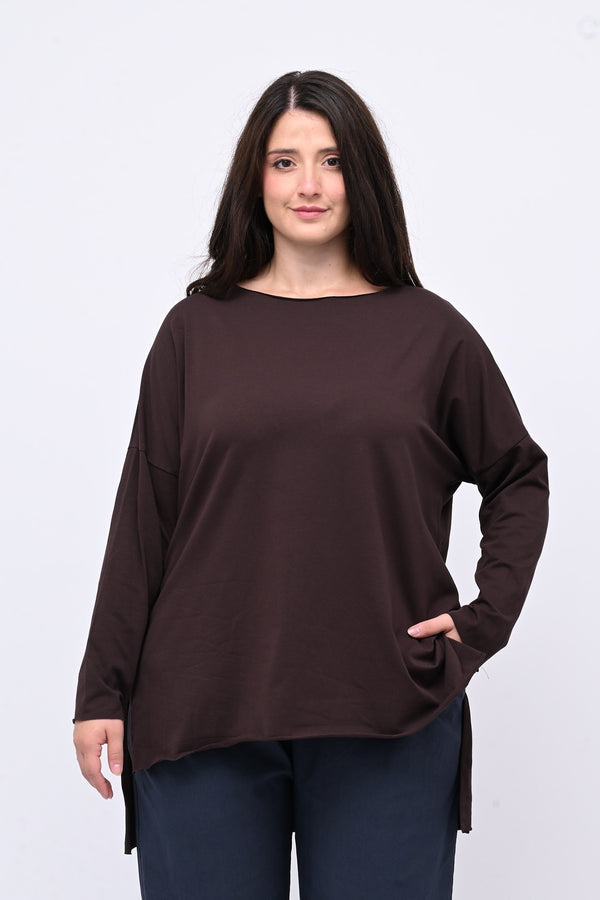 Maglia orlo vivo - MORO