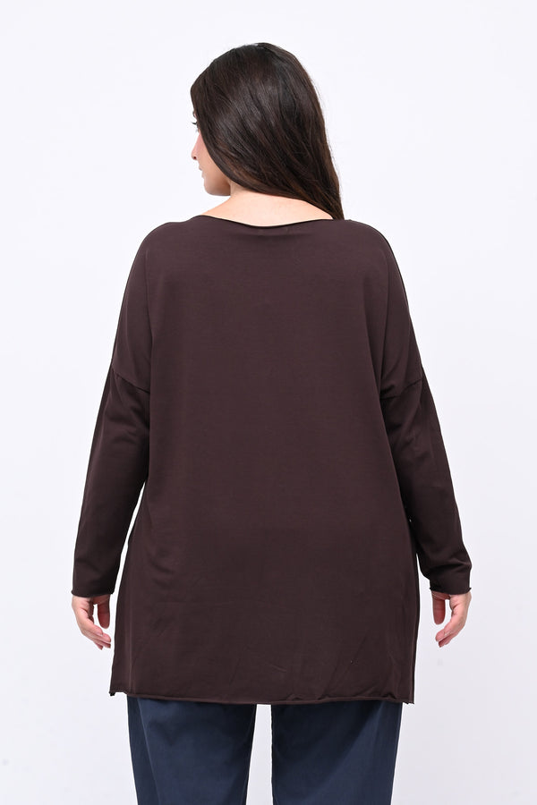 Maglia orlo vivo - MORO