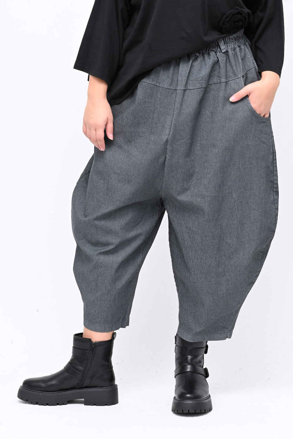 Pantabaloon jeans - Nero