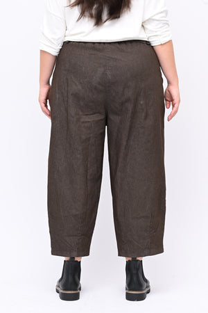 Pantacrop jeans pinces - Moro