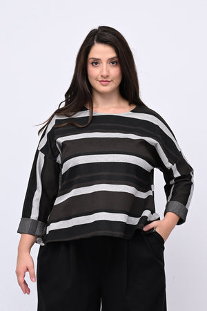 Maglia avvitata coda - Moro