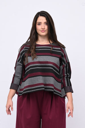 Maglia avvitata coda - Vino