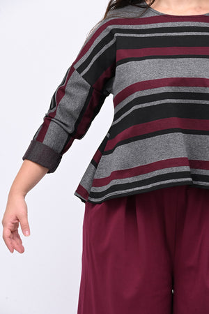 Maglia avvitata coda - Vino