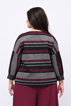 Maglia avvitata coda - Vino