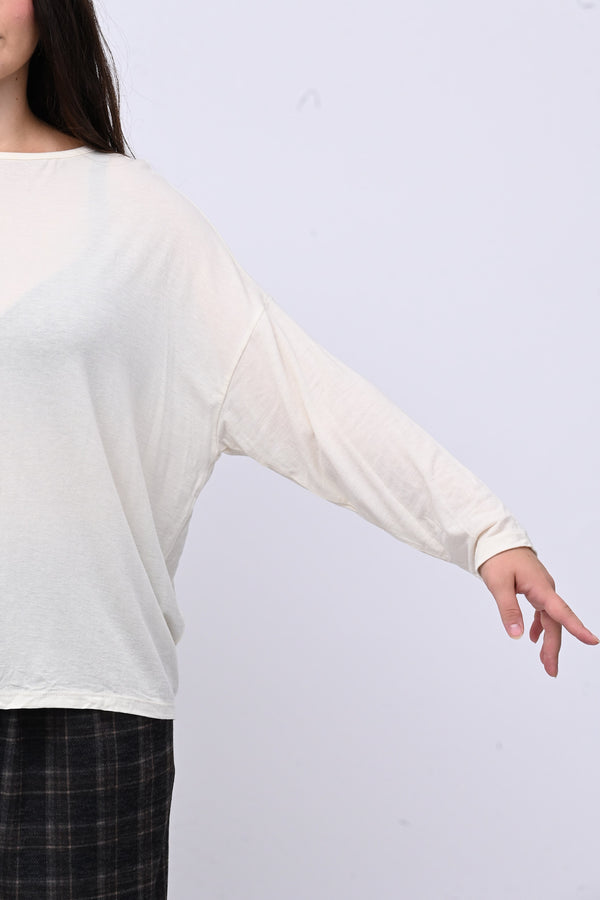 Maglia cachemire barca - Burro