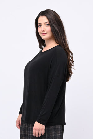 Maglia cachemire barca - Nero