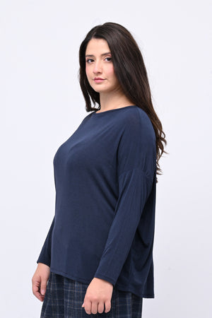 Maglia cachemire barca - Blu