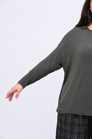 Maglia cachemire barca - Verde militare