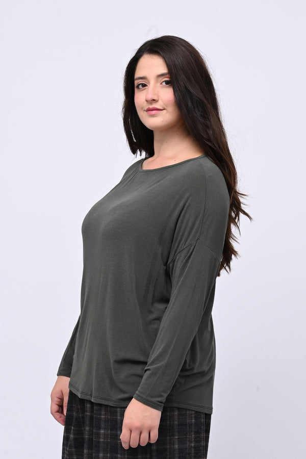 Maglia cachemire barca - Verde militare