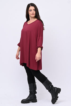 Maglia basica viscosa over - India