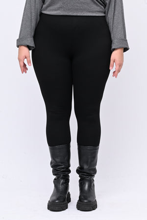 Leggins basico viscosa - Nero