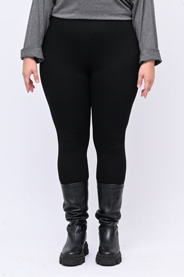 Leggins basico viscosa - Nero