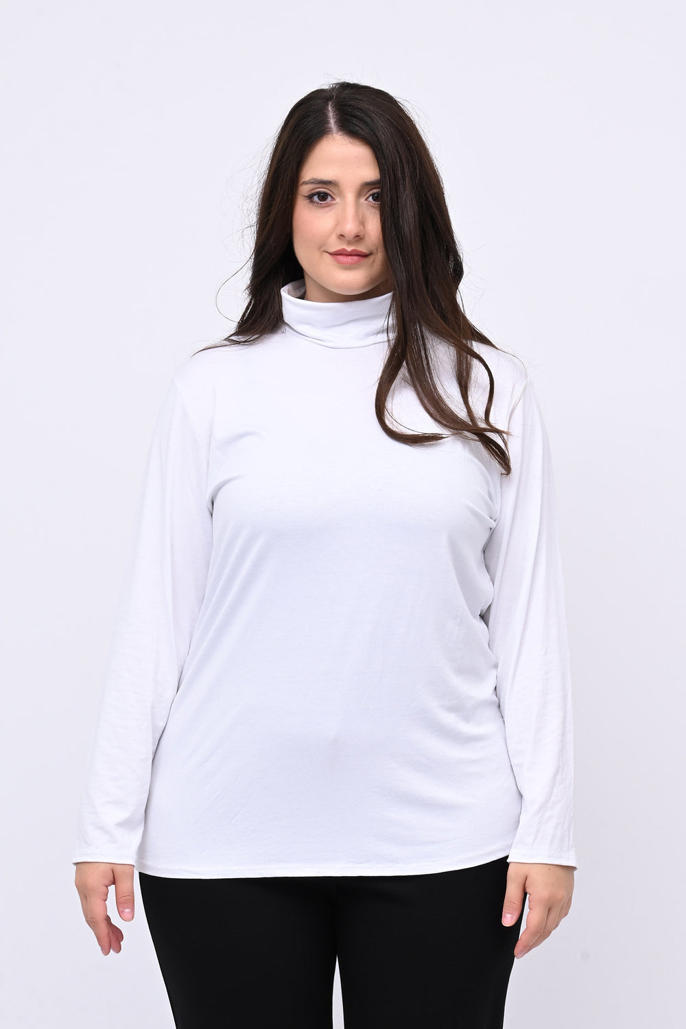 Lupetto viscosa - Bianco