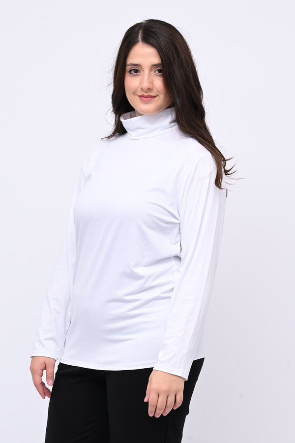 Lupetto viscosa - Bianco