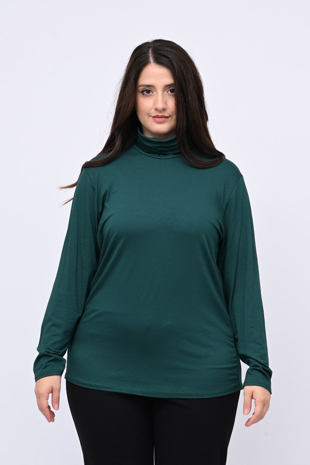 Lupetto viscosa - Verde bottiglia