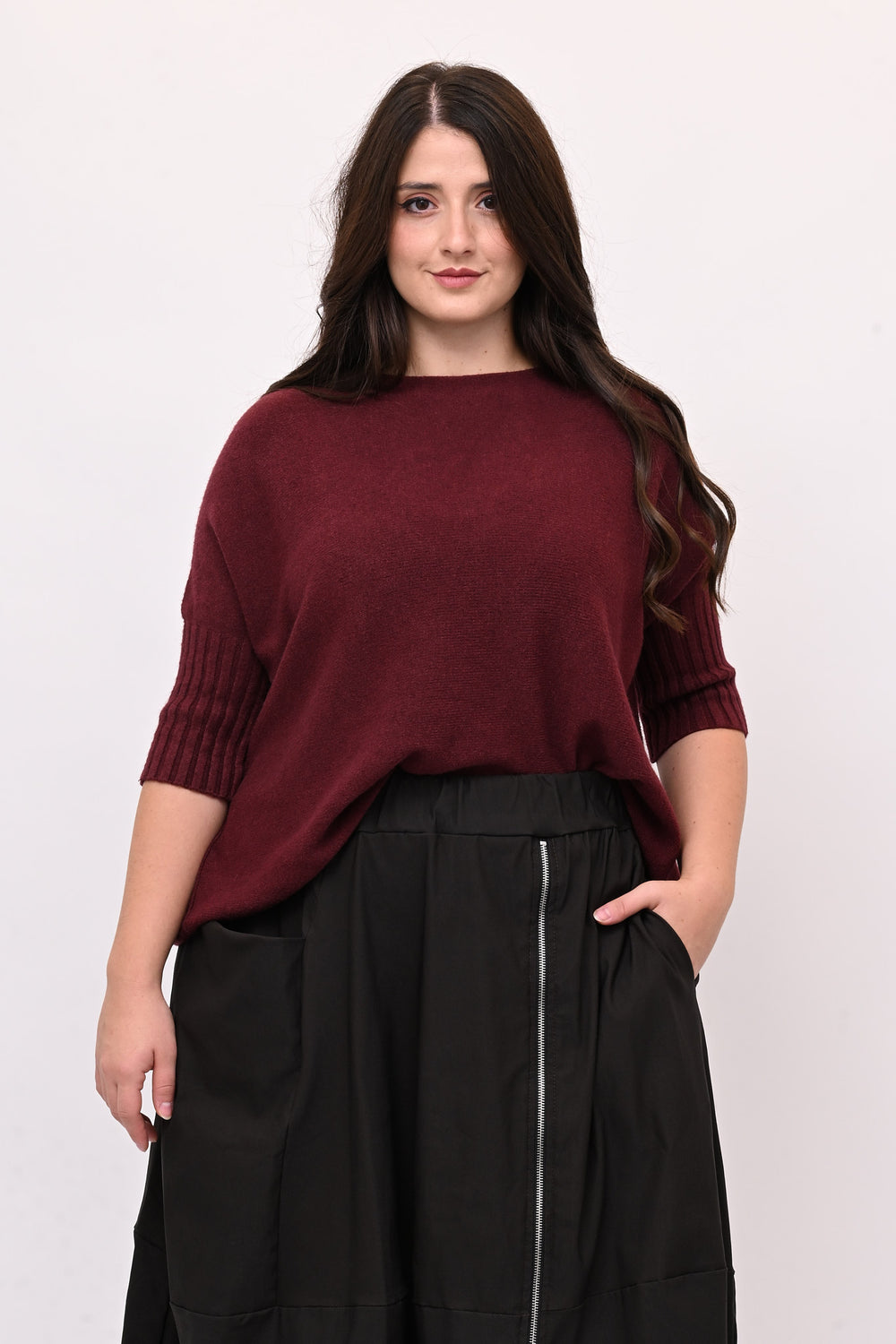 Pull scatola manica coste - Vino