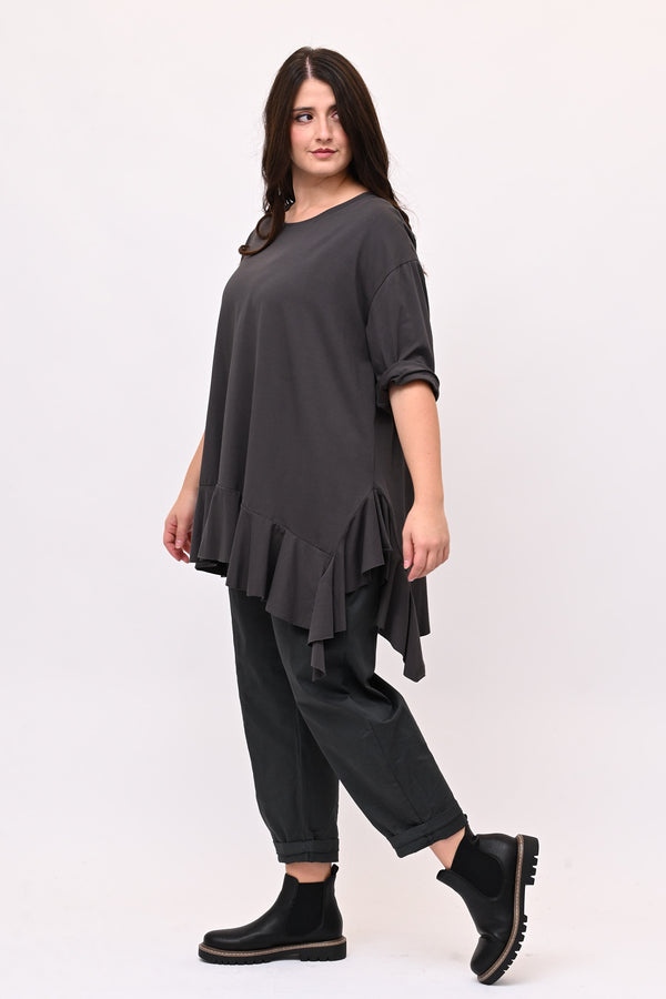 T-shirt balza punte - Grigio