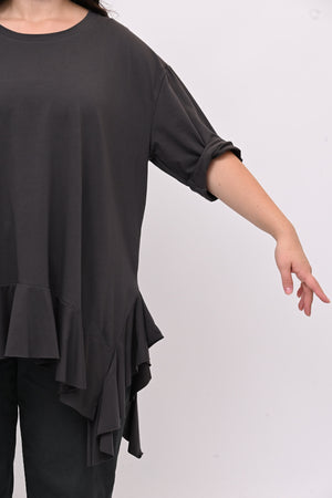 T-shirt balza punte - Grigio