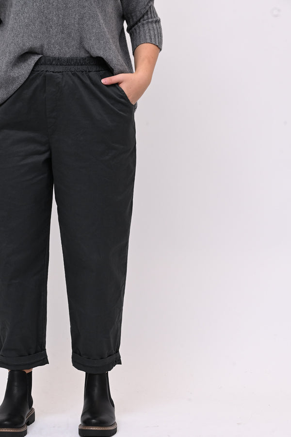 Pantalone baggy cotone - Grigio