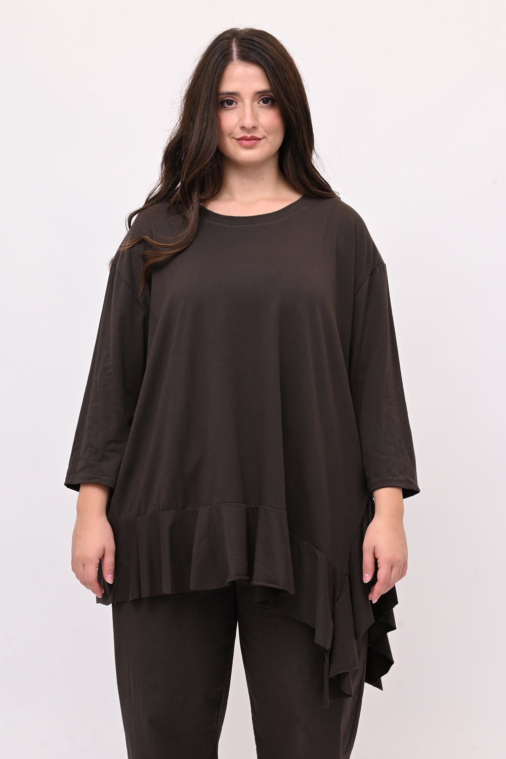 T-shirt balza punte - Moro