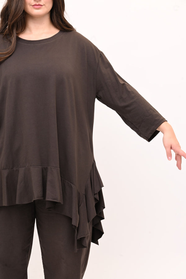 T-shirt balza punte - Moro