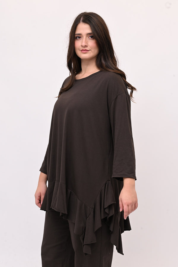 T-shirt balza punte - Moro