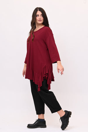 T-shirt balza punte - Vino