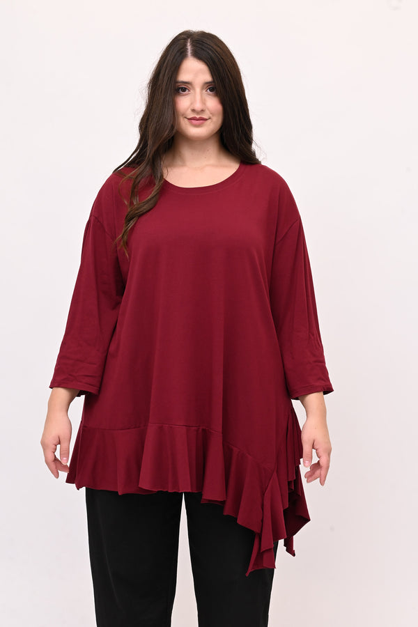 T-shirt balza punte - Vino