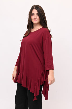 T-shirt balza punte - Vino