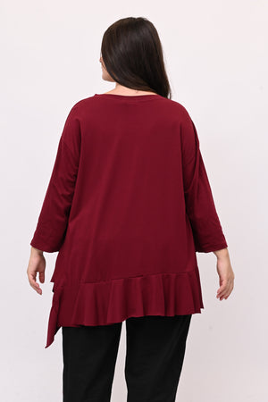 T-shirt balza punte - Vino