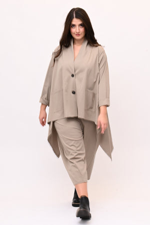 Completo giacca frack - Greige