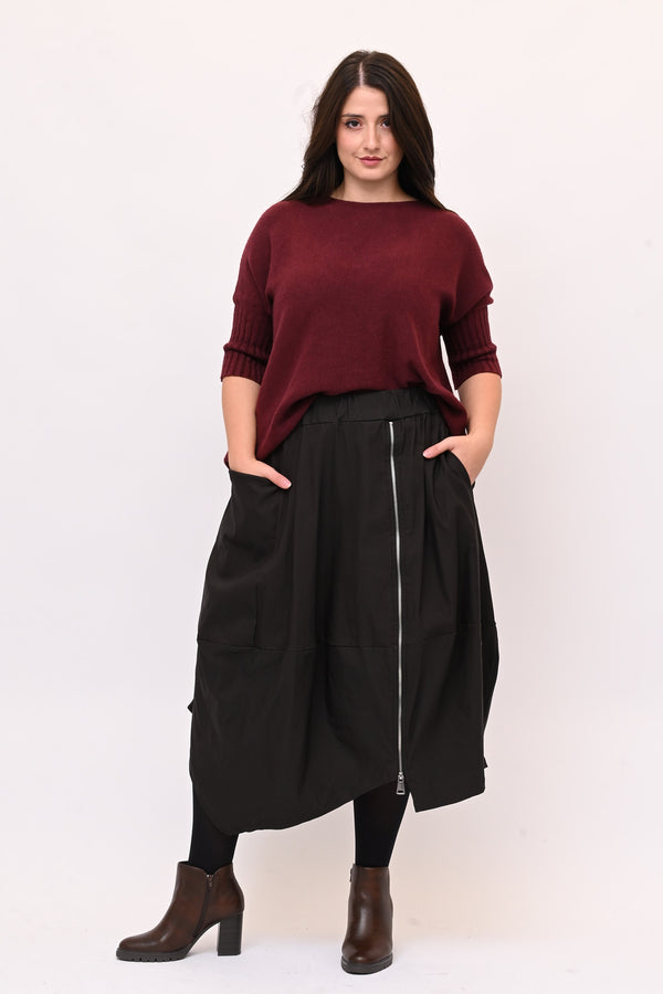 Pull scatola manica coste - Vino