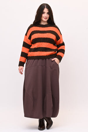 Pull boucle righe - Moro