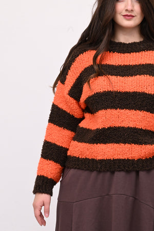 Pull boucle righe - Moro