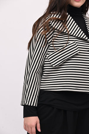 Giacca crop neoprene - Bianco