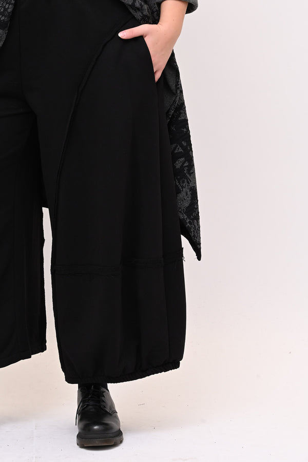 Pantabaloon felpa - Nero