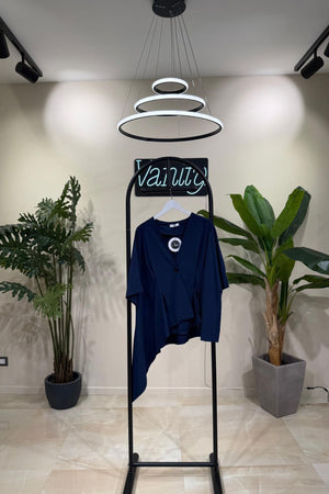 Giacca bengalina punta - Blu