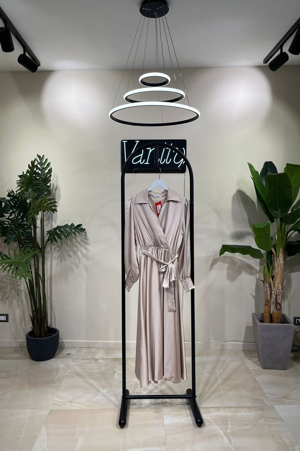 Abito raso incrocio - Burro