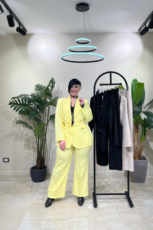 Tailleur cinta - Sabbia