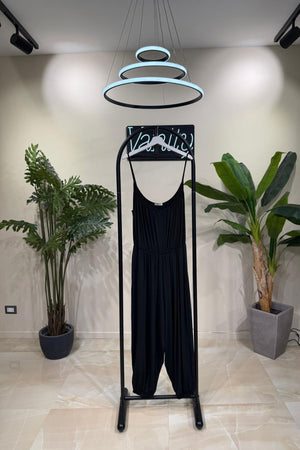 Jumpsuit bretella - Nero
