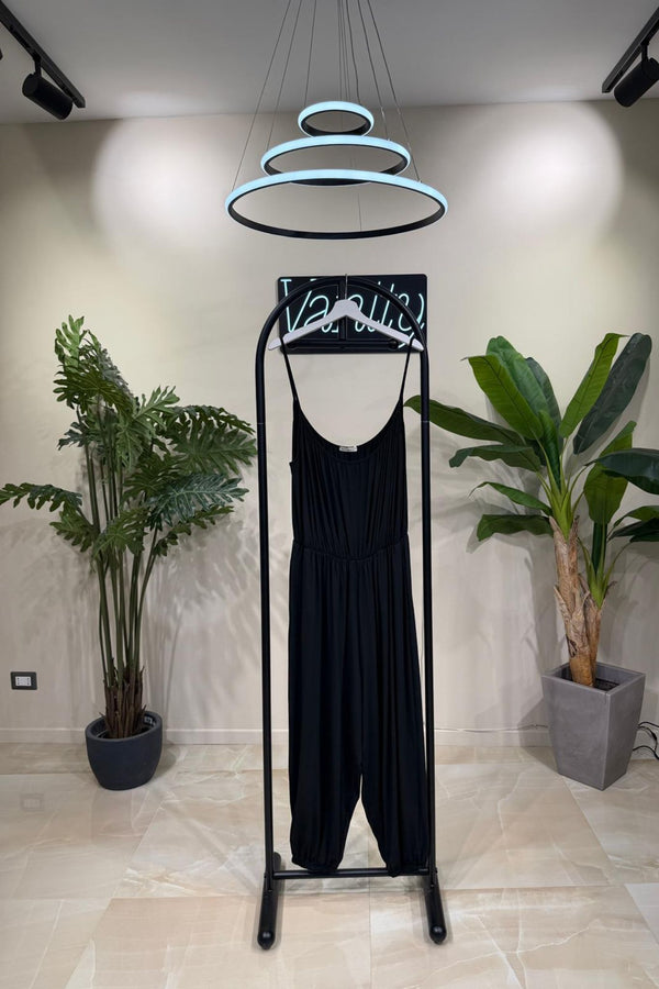 Jumpsuit bretella - Nero