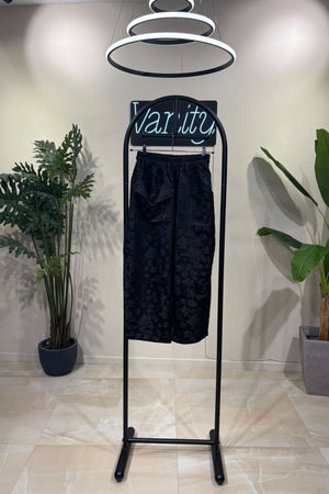 Pantalone chantung giappo - Nero