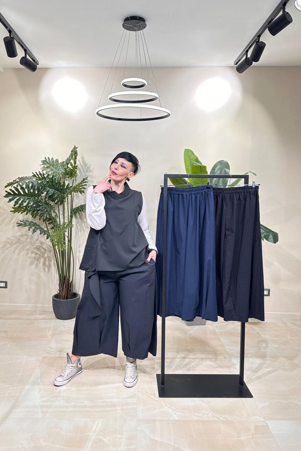 Pantagonna cuciture - Blu