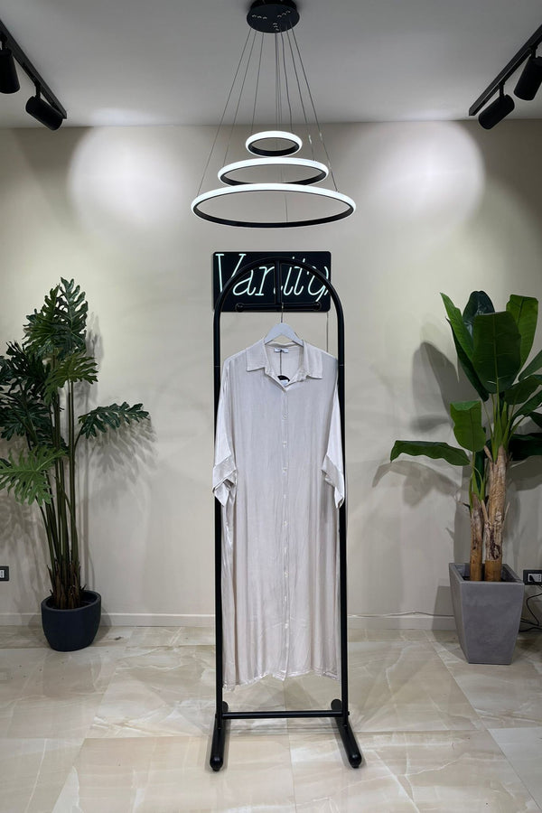 Maxicamicia raso - GESSO