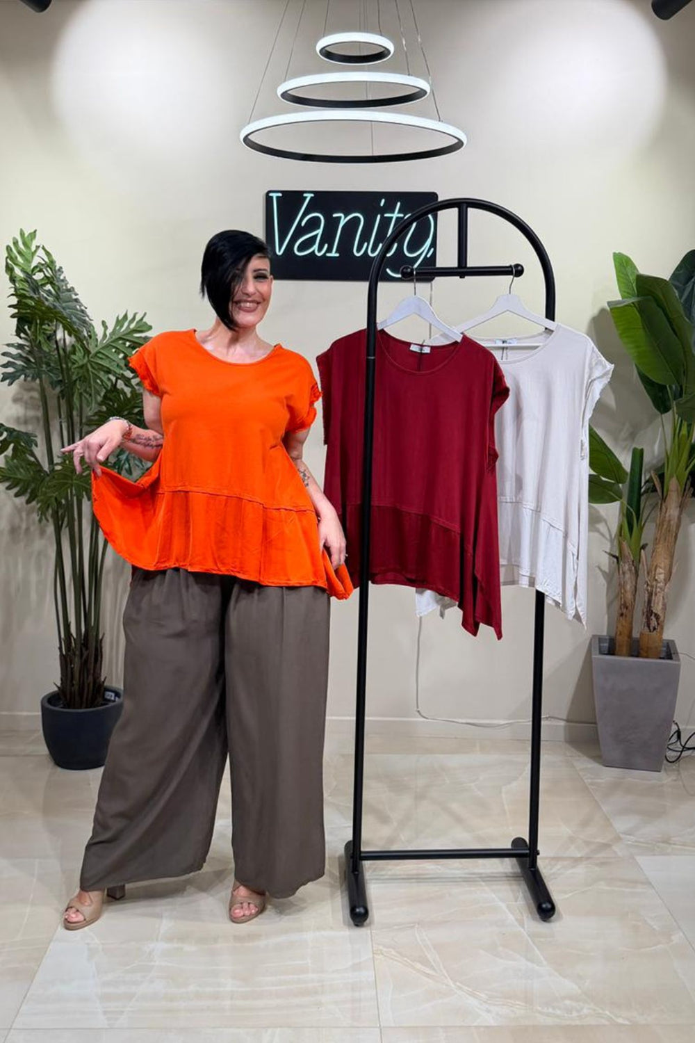 Maglia frange raso - India