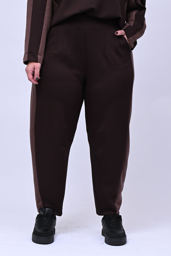 Pantalone scuba bicolor - Moro