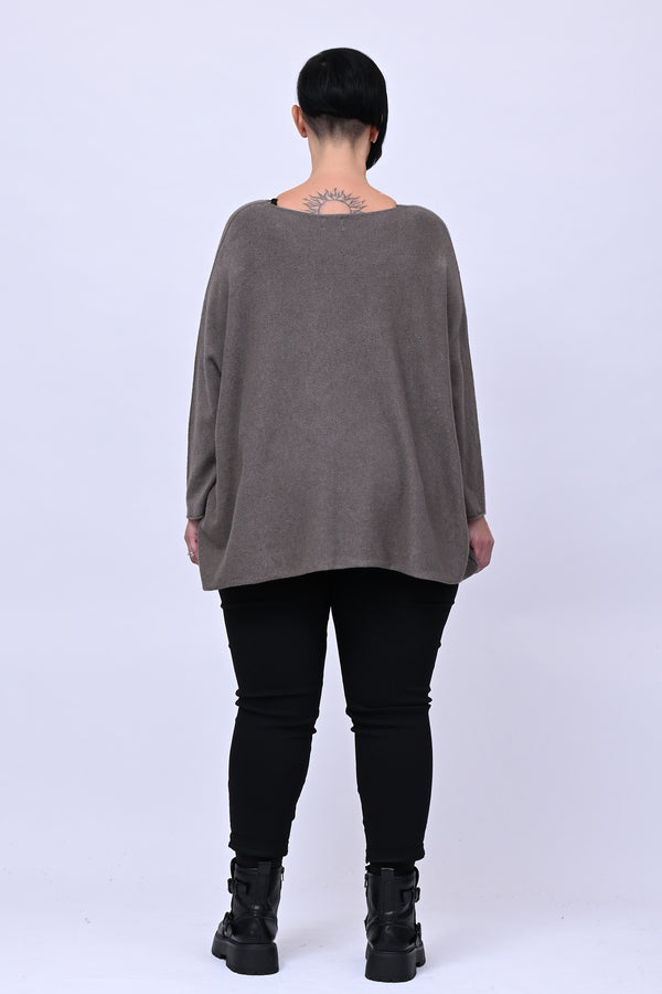 Pull scatoletta calda viscosa - Fango